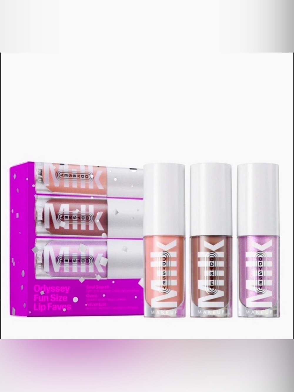 MILK MAKEUP Mini Odyssey Lip Oil Faves Set. NIB Limited Edition.